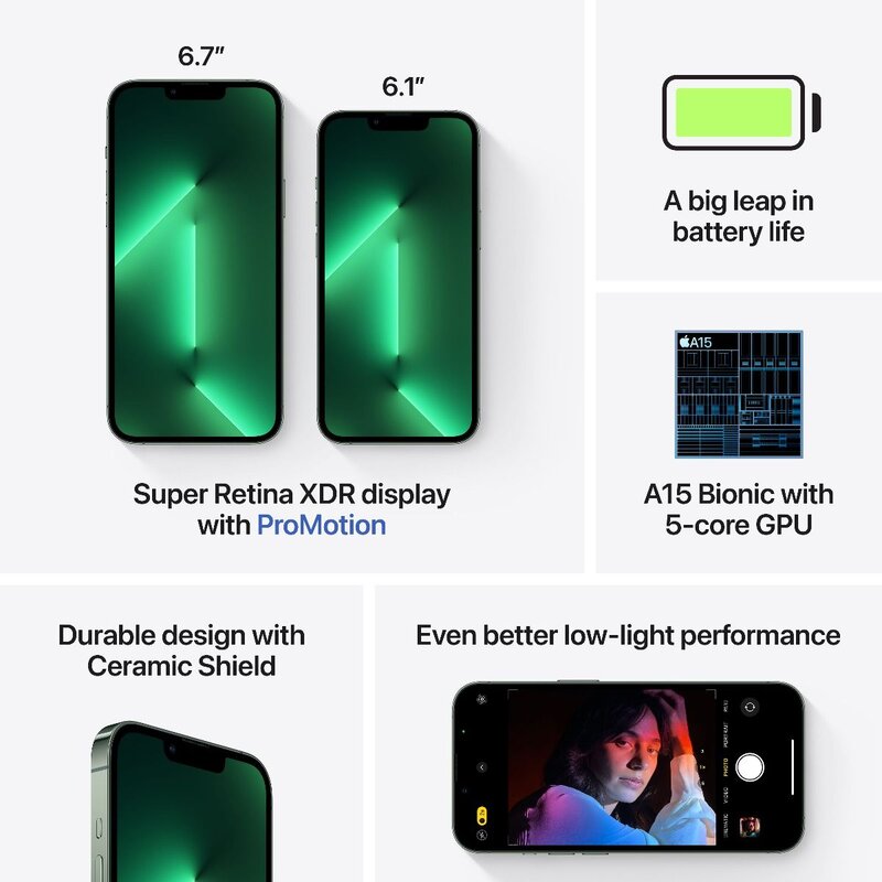 iPhone 13 Pro 256GB Alpine Green